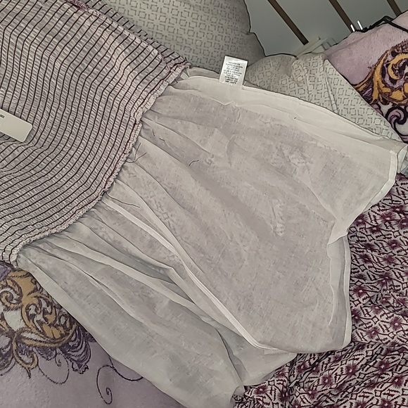 Plus, Size Smocked Wide Leg Jumpsuit - Picture 7 of 7